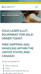 Mobile Screenshot of coldlaserworld.com